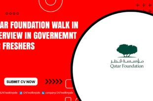 Qatar Foundation Walk in Interview