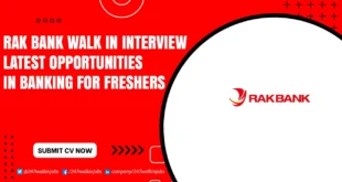 RAK Bank Walk in Interview