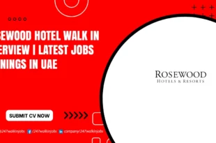 Rosewood Hotel Walk in Interview