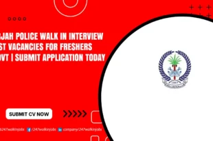 Sharjah Police Walk in Interview
