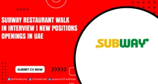 Subway Restaurant Walk in Interview