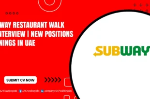Subway Restaurant Walk in Interview