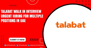 Talabat Walk in Interview