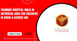 Thumbay Hospital Walk in Interview