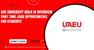 UAE University Walk in Interview
