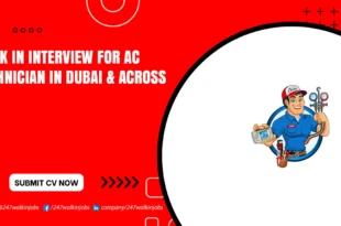 AC Technician Walk in Interview