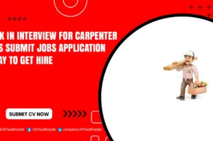 Walk in Interview for Carpenter Jobs