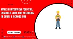 Walk in Interview for Civil Engineer Jobs