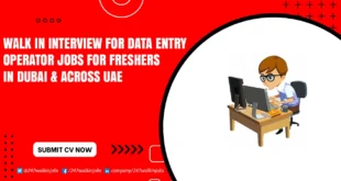 Walk in Interview for Data Entry Jobs