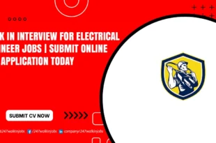 Walk in Interview for Electrical Engineer Jobs