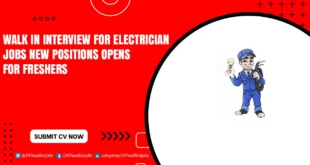 Electrician Walk in Interview Dubai