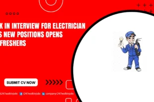 Electrician Walk in Interview Dubai