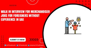 Walk in Interview for Merchandiser Jobs