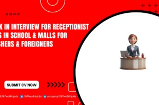 Walk in Interview for Receptionist Jobs