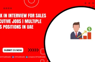 Walk in Interview for Sales Executive Jobs