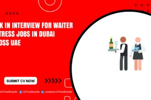 Walk in Interview for Waiter/Waitress Jobs