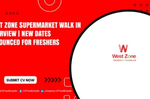 West Zone Supermarket Walk in Interview