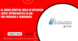Al Rahba Hospital Walk in Interview