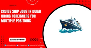 Cruise Ship Jobs in Dubai