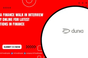 Dunia Finance Walk in Interview