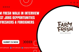 Farm Fresh Walk in Interview