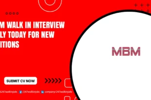 MBM Walk in Interview