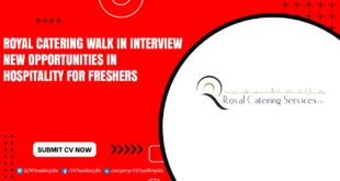 Royal Catering Walk in Interview