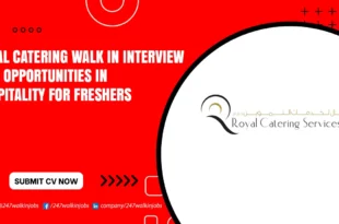 Royal Catering Walk in Interview