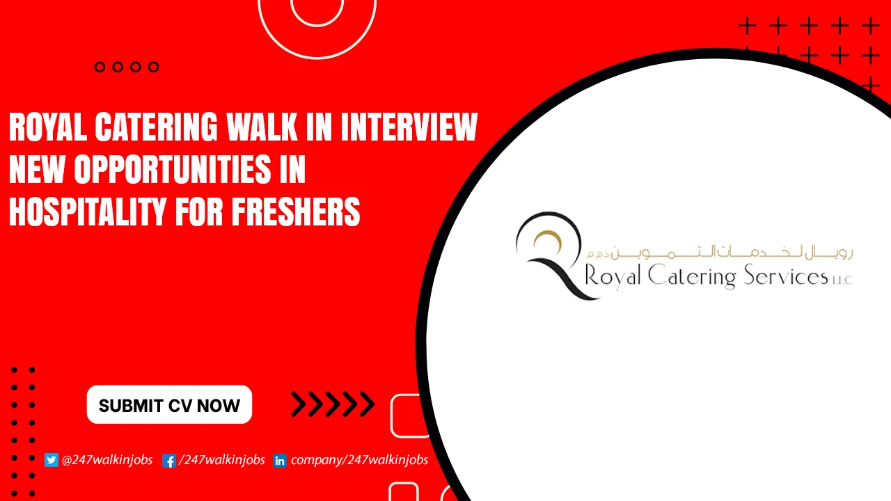 Royal Catering Walk in Interview