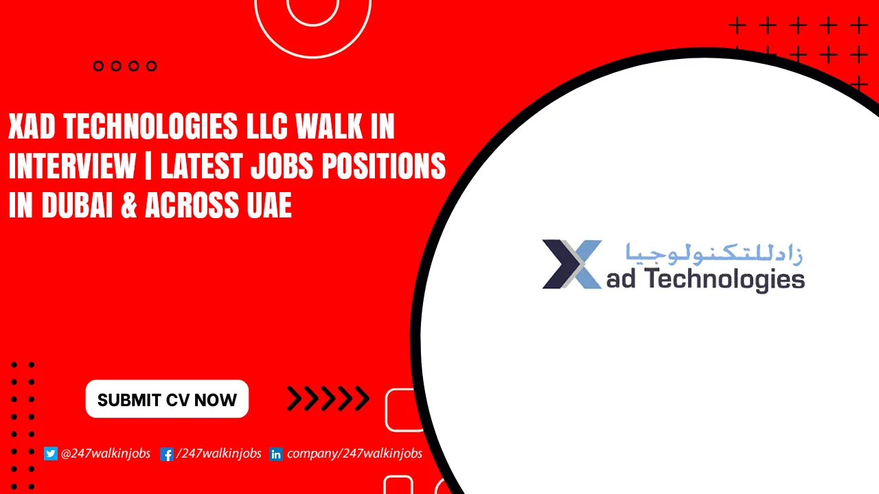 XAD Technologies LLC Walk in Interview